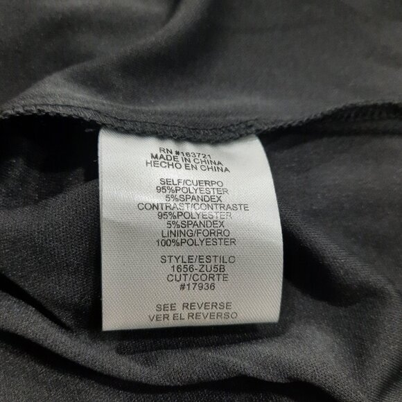 Velour dress w/ sparkling sleeves - City Studio brand - Picture 12 of 14